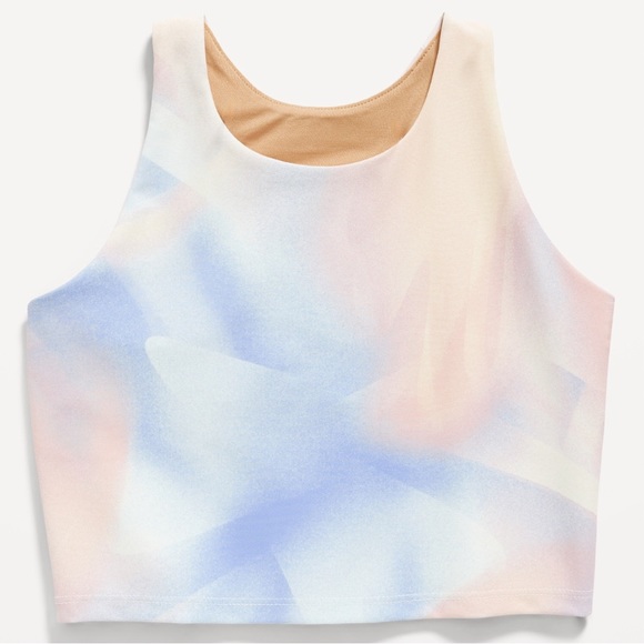 OLD NAVY Girls Kids Athletic Sports Bra Tank and Leggings Set - Picture 2 of 6